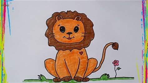 aslan çizimi